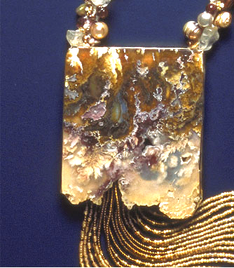 Detail of From the Depths Necklace