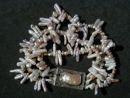 Stick Pearl Bracelet