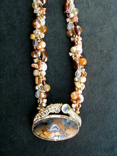 Another View of Mt. Fuji Necklace