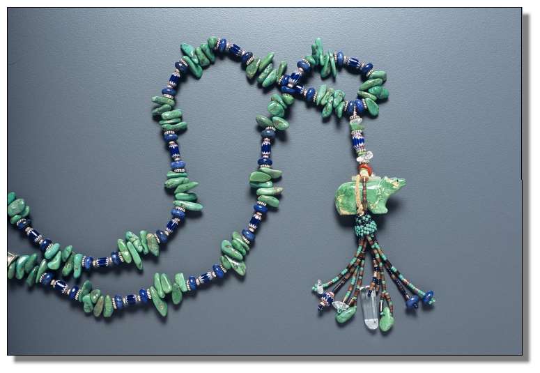 Green Bear Necklace