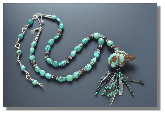 Pinto Bear Necklace