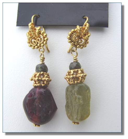 Aquamaline Earrings