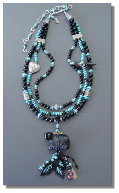 Wooly Bear Necklace