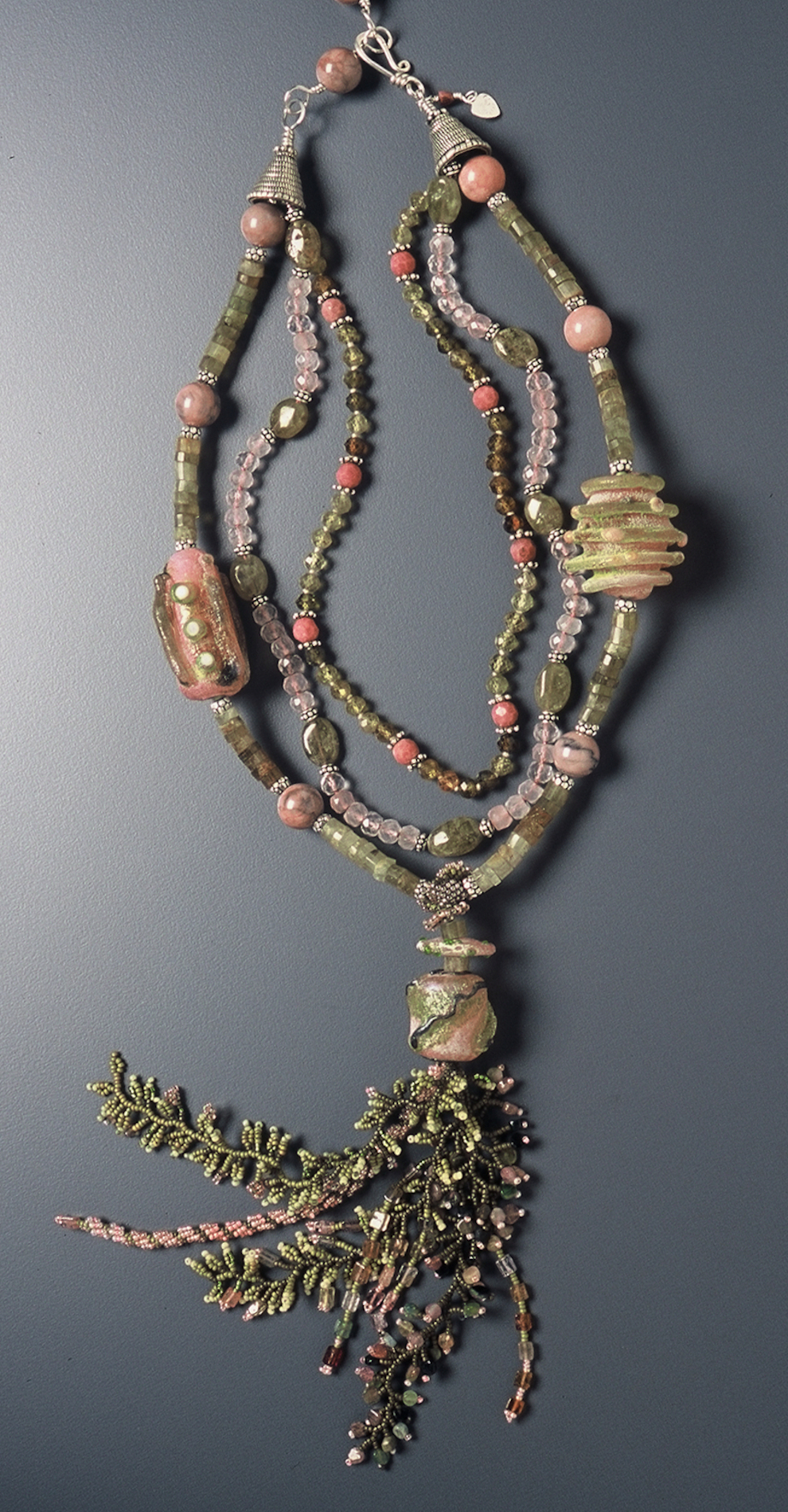 Detail of Hawk Moth Necklace
