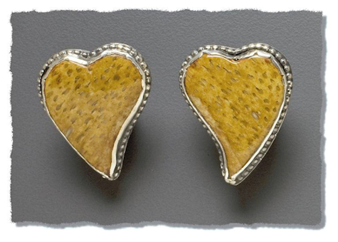 Palm Heart Earrings