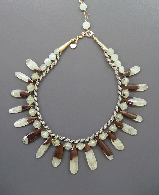 Faceted Tabiz Necklace