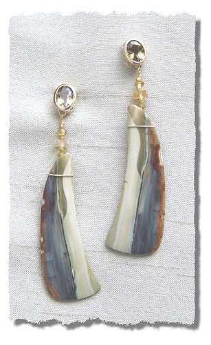 Hart Mountain Jasper Earrings