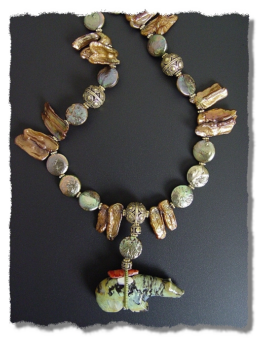 Shirley's Bear Necklace