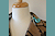 Rattlesnake Brooch on model- Mary Hicklin Rattlesnake Brooch on model