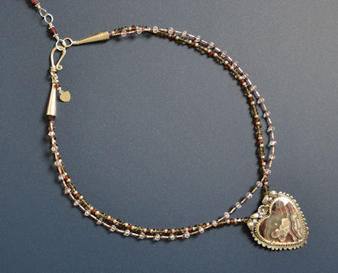 Crazy Heart Necklace - Mary Hicklin Crazy Heart Necklace
