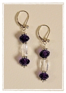 Amethyst Stalactite Earrings