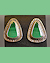 Malachite Bear Earrings - Mary Hicklin Malachite Bear Earrings