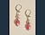 Ruffled Rhodochrosite Earrings - Mary Hicklin Ruffled Rhodochrosite Earrings
