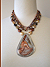 Great Rift Necklace on model- Mary Hicklin Great Rift Necklace on model