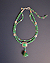 Malachite Bear Necklace - Mary Hicklin Malachite Bear Necklace