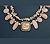 Peruvian Pink Opal Necklace Detail- Mary Hicklin Peruvian Pink Opal Necklace Detail