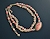 Ruffled Rhodochrosite Necklace - Mary Hicklin Ruffled Rhodochrosite Necklace