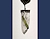 Tourmaline in Quartz Necklace Detail