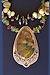 Monet's Garden Necklace Detail- Mary Hicklin Monet's Garden Necklace Detail