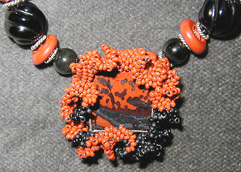 Detail of Sunset Road Necklace