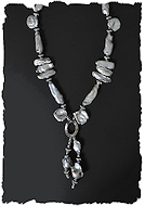 Grey Pearls Necklace